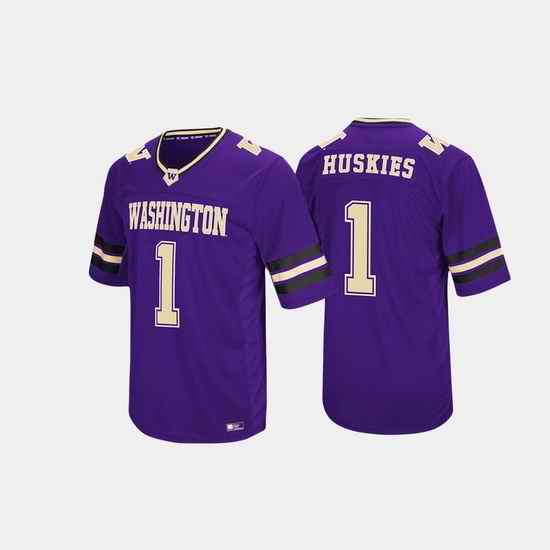 Men Washington Huskies Hail Mary Ii Purple Jersey
